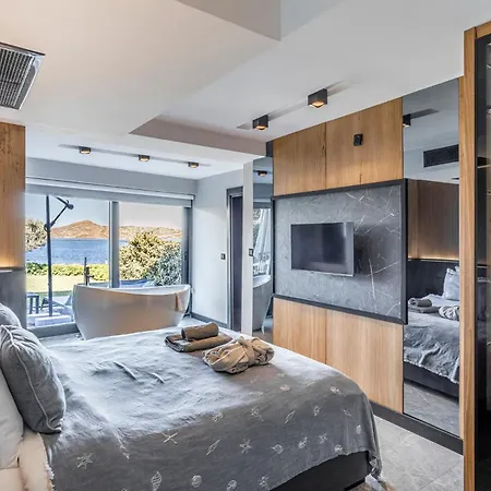 Cimentepe Deluxe 2 - With Jacuzzi In Yalikavak Bodrum